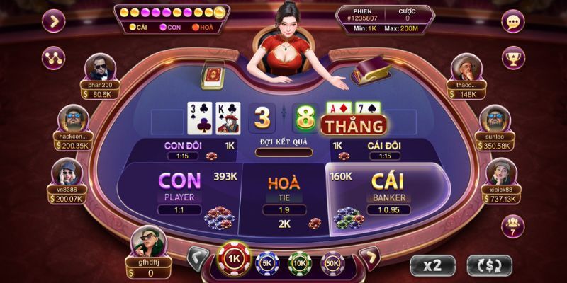 thuật ngữ baccarat